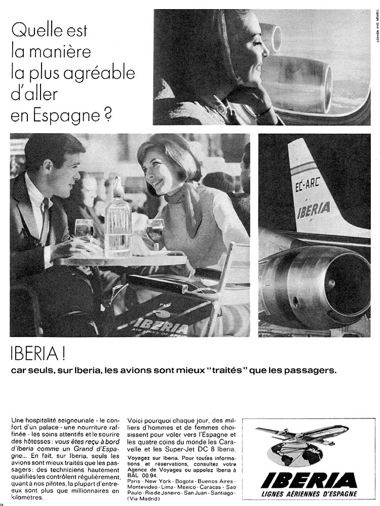 Advert Iberia 1965