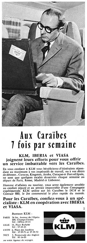 Advert Klm 1964