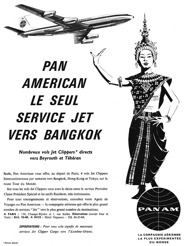 Advert Pan American 1960