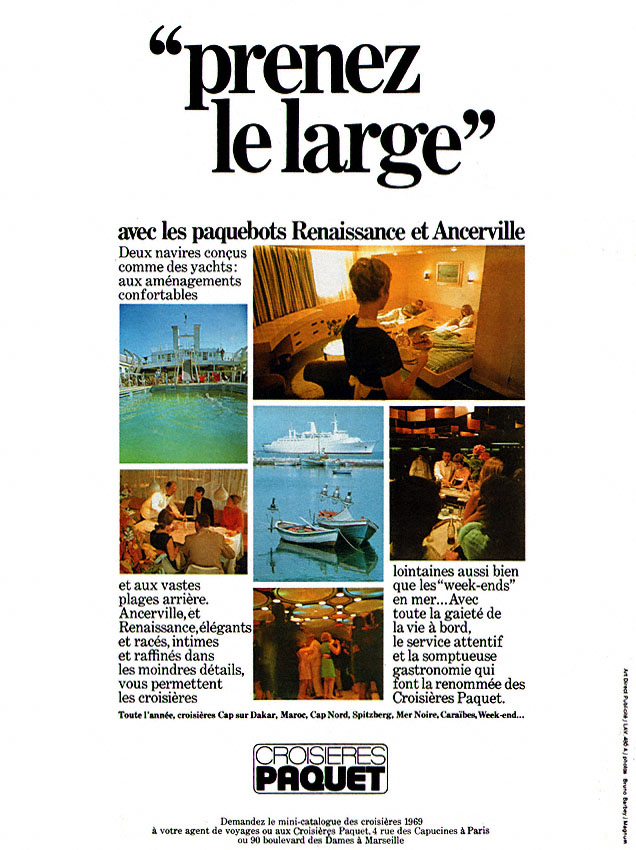 Advert Paquet 1968