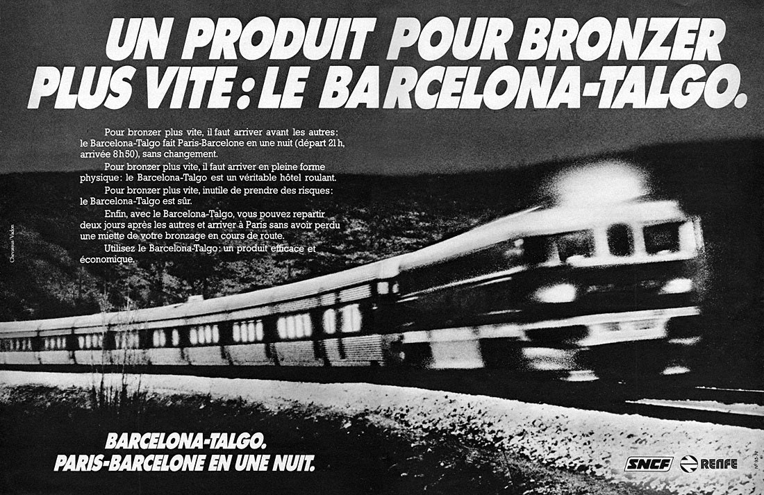 Advert Sncf 1977