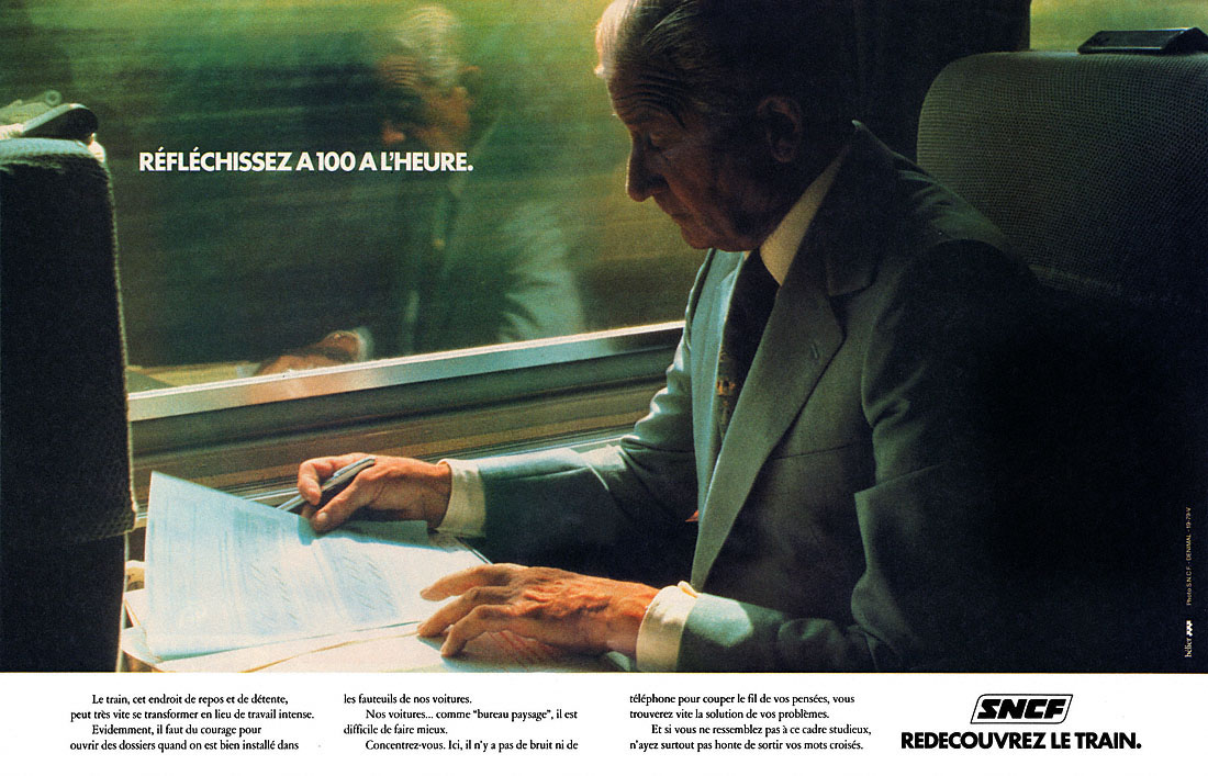 Advert Sncf 1979