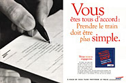 Advert Sncf 1996