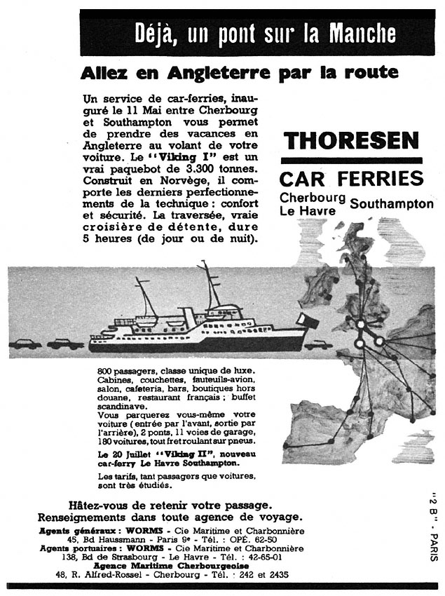 Advert Thoresen 1964