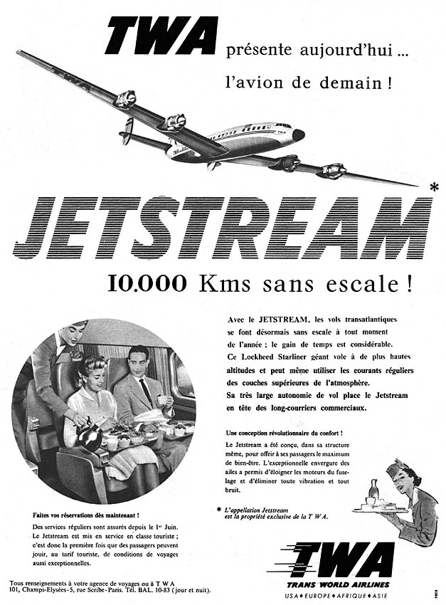 Advert Twa 1957