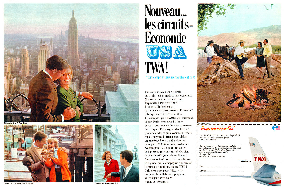Advert Twa 1966