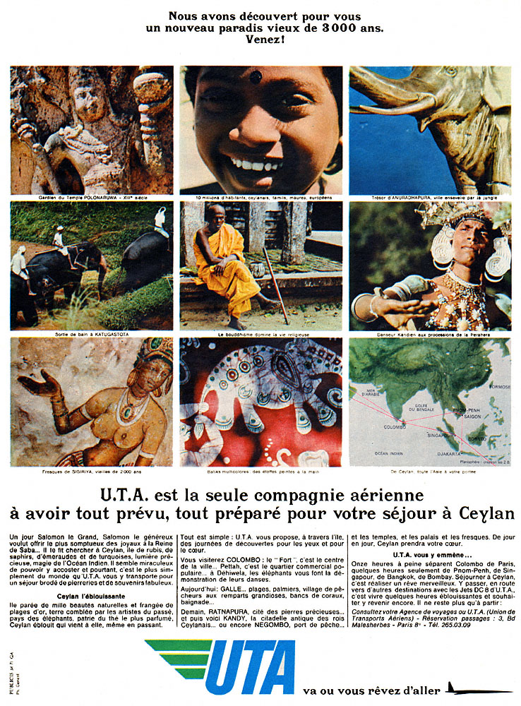 Advert Uta 1967