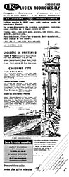 Advert Zdivers Croisires 1965