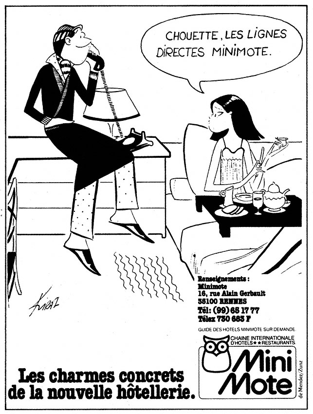 Advert ZDiversHotels 1981