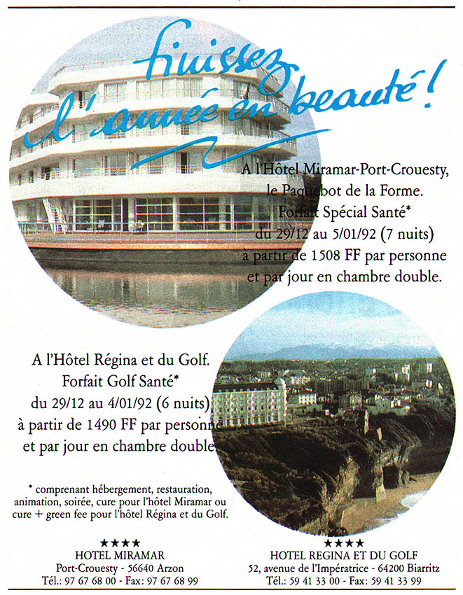 Advert ZDiversHotels 1991