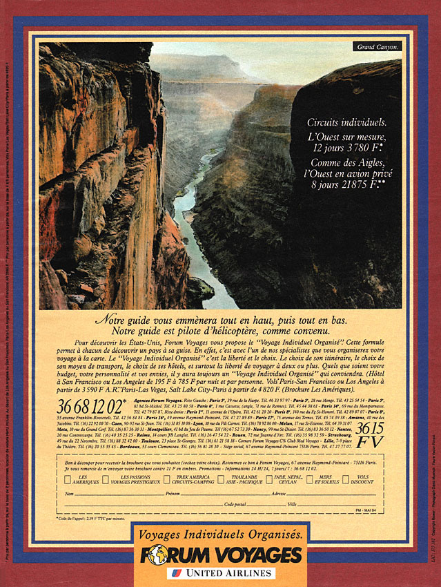 Advert Zzdivers_VOY5 1994