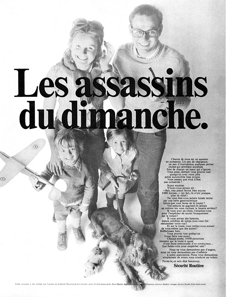 Advert Causes nationales 1969