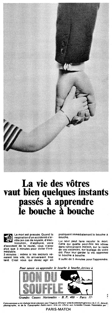Advert Causes nationales 1965