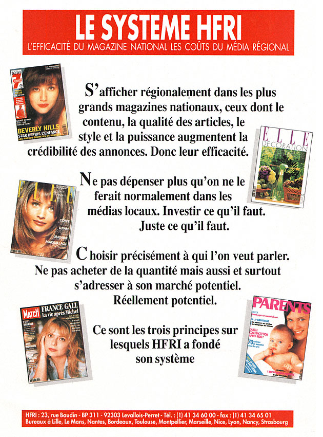 Advert Publicit 1994