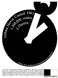 Advert Publicit� 1964